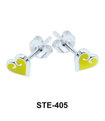 Cute Heart Stud Earring STE-405